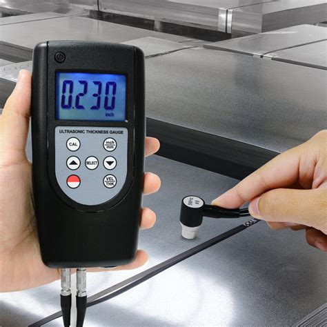 steel plate thickness tester|ultrasonic thickness tester for steel.